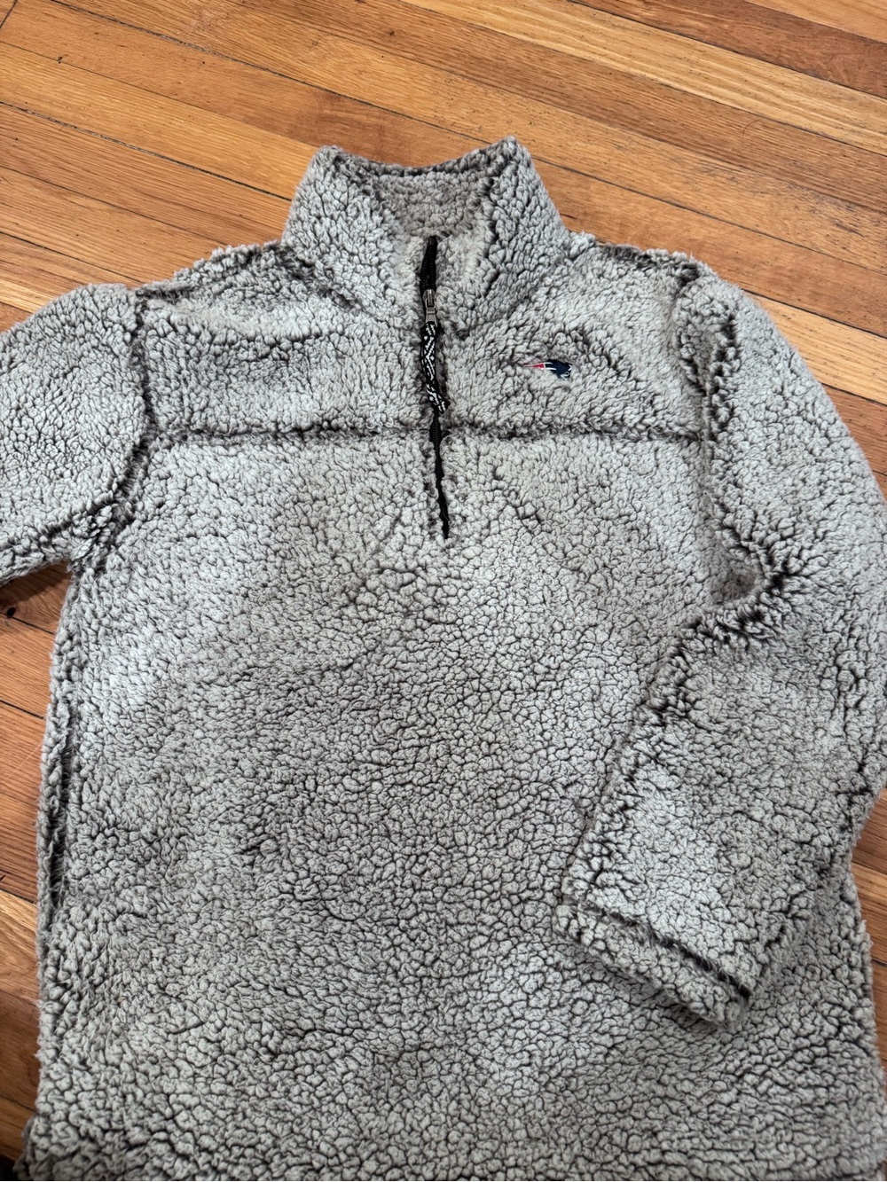 Patriots Sherpa quarter zip